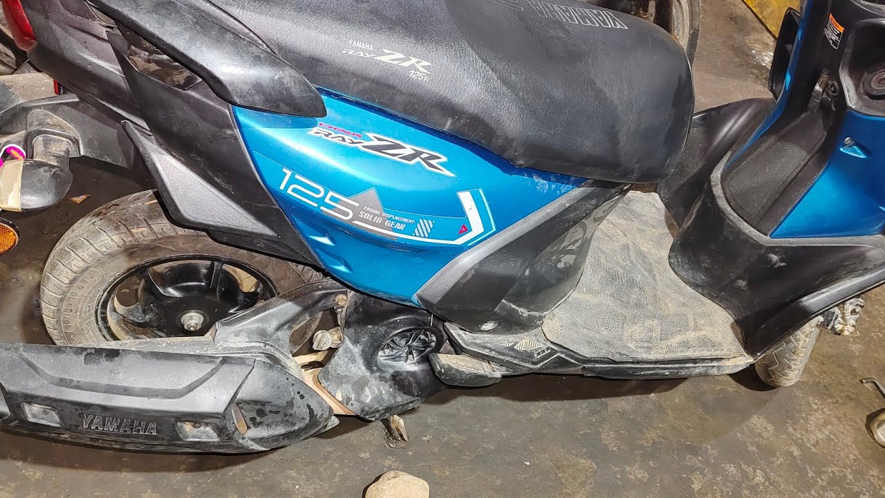 yamaha ray zr full engine/full engine repair/fitting Yamaha Rey ZR Scooty white smoke and engine bad