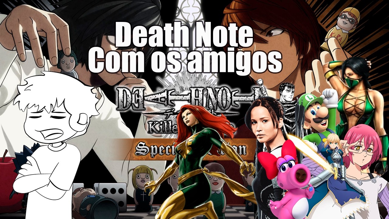 Death Note com os amigos ep 17 - Carlos de Mello, perigo constante