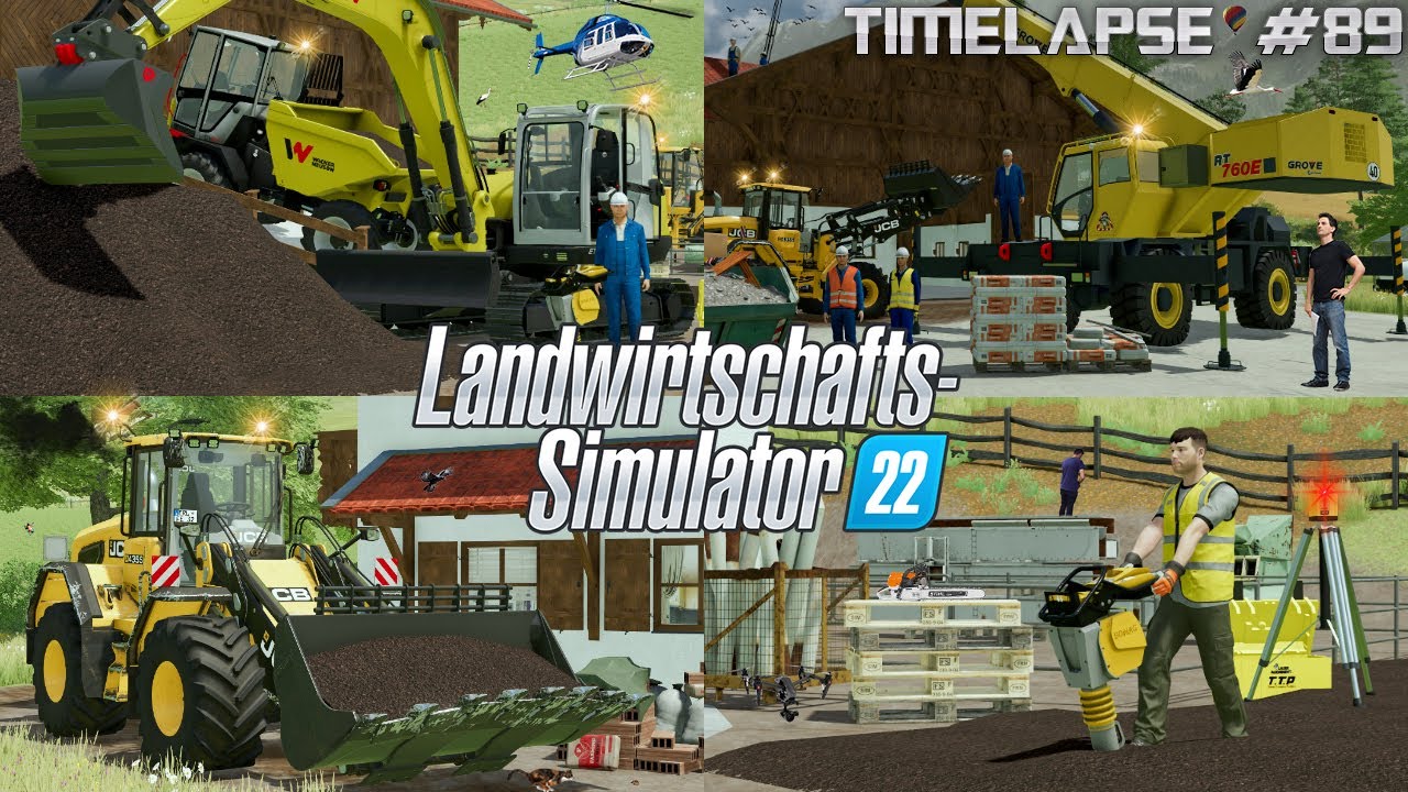 Spektakulärer BAU eines BAYRISCHEN KUHSTALLES mit zwei ETAGEN! 💪🐮🏗️🏠 | [LS22] - Timelapse #89