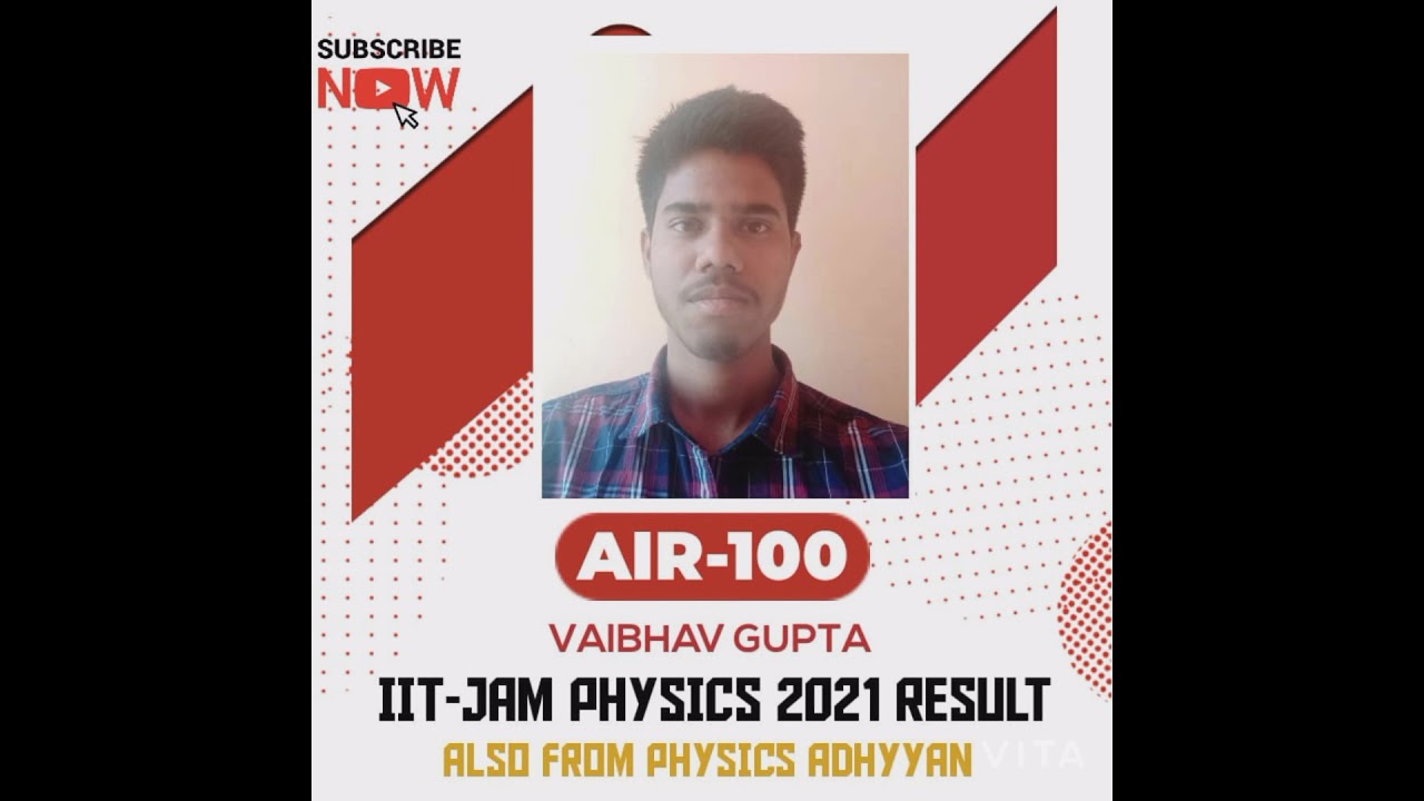 JAM PHYSICS 2021 RESULT