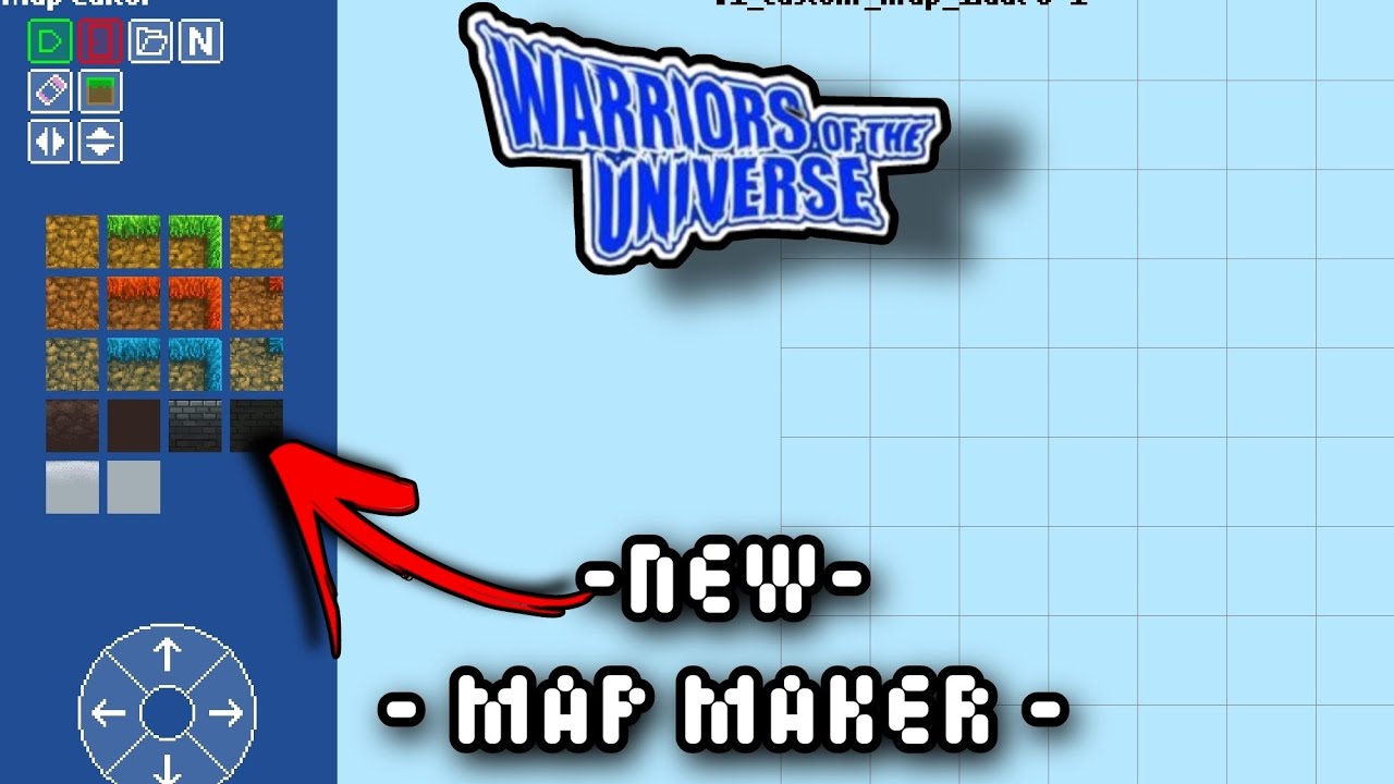NEW MAP MAKER | WARRIORS OF THE UNIVERSE ONLINE