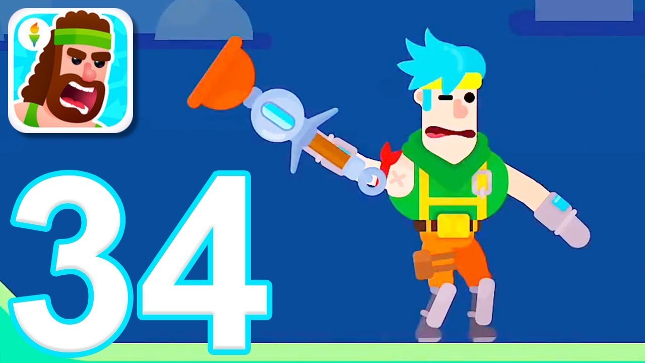 Bowmasters — Игровой процесс, часть 34 — 2 новых персонажа (iOS)