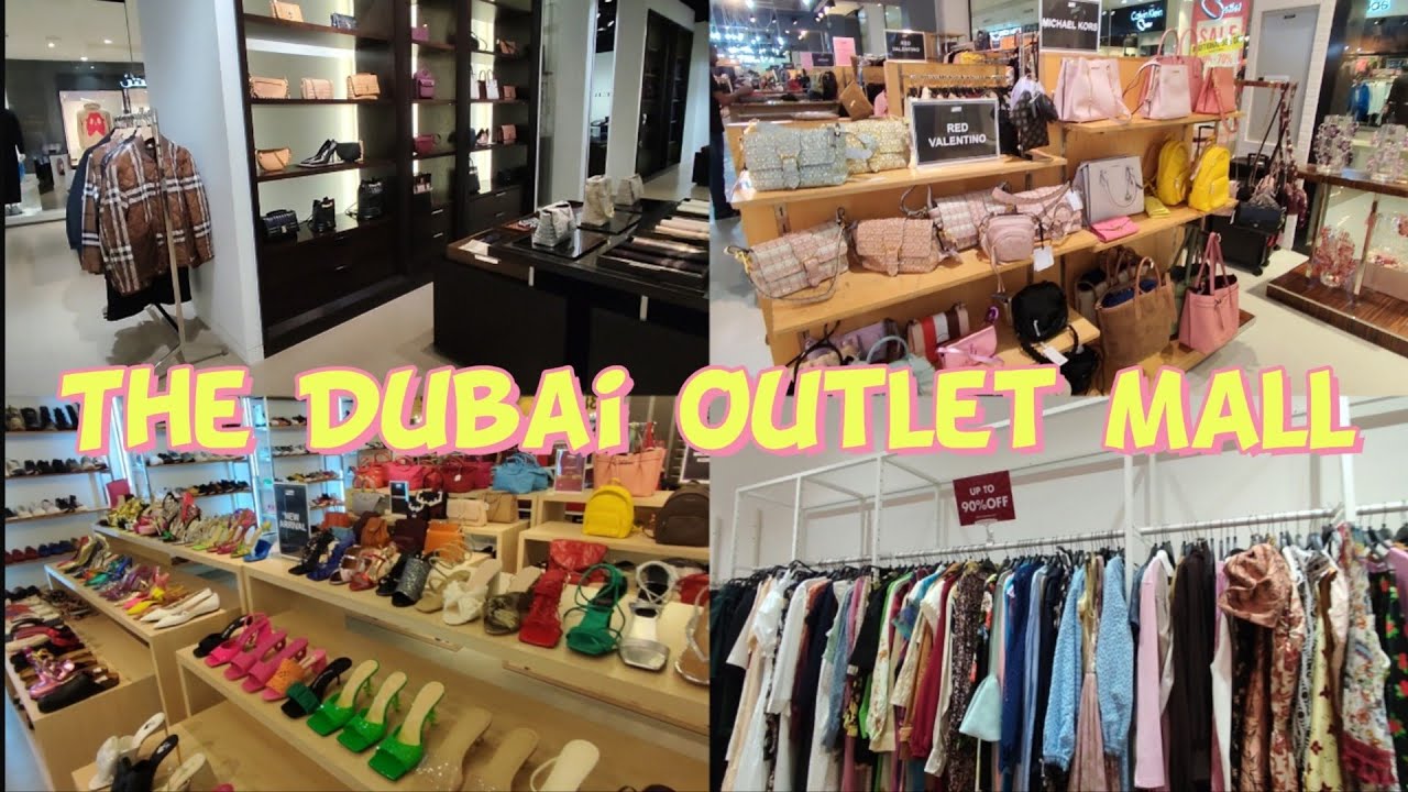 up to 90% discount on luxury brands at the dubai outlet mall | Burberry | Jimmy Choo | bon point