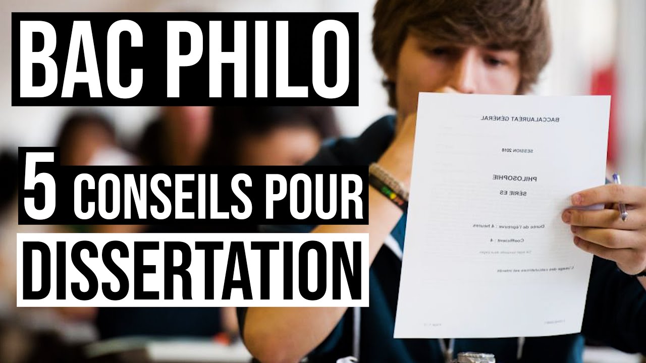 BAC PHILO | 5 conseils pour ne pas rater sa DISSERTATION