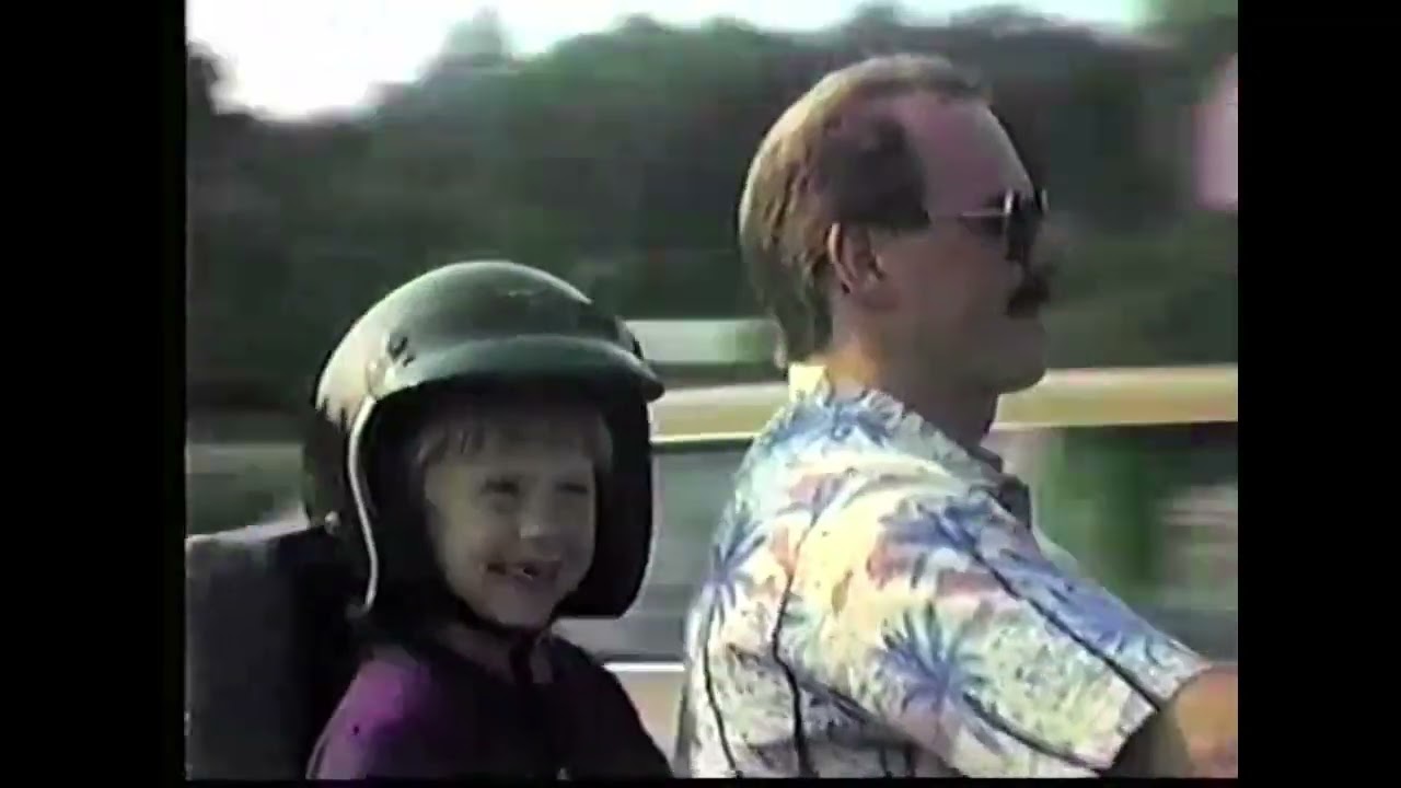 Kyle and Leslie Motorcycle Rides - 1987
