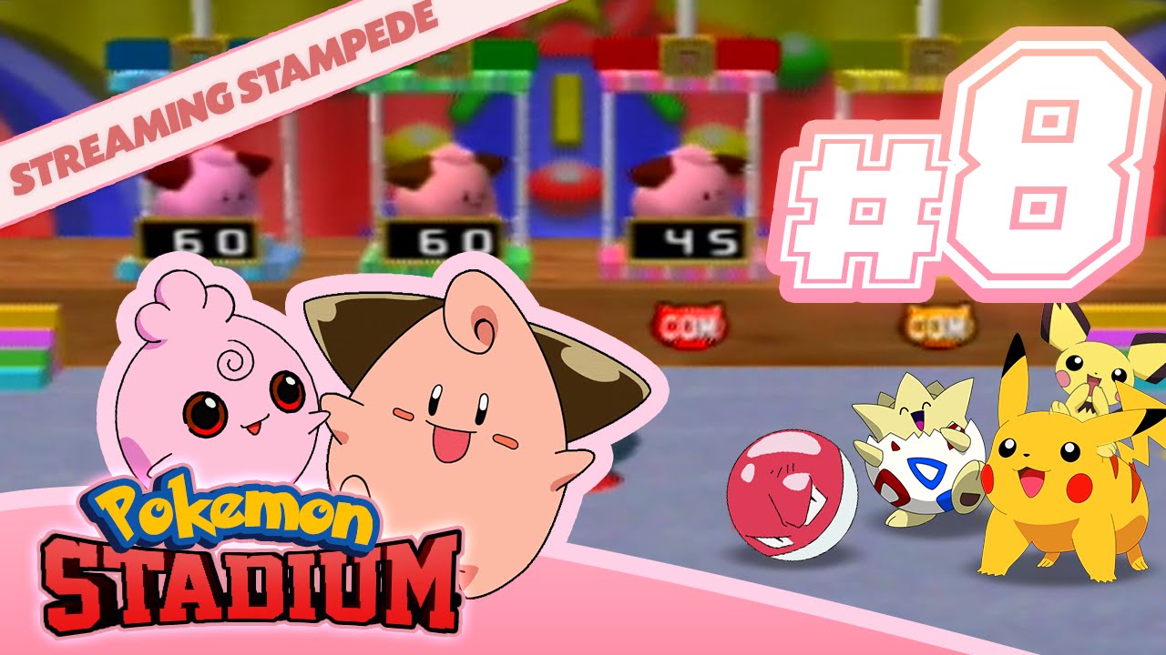 Pokemon Stadium 2 - Minigames (N64) Ep8: Streaming Stampede! [FINALE]