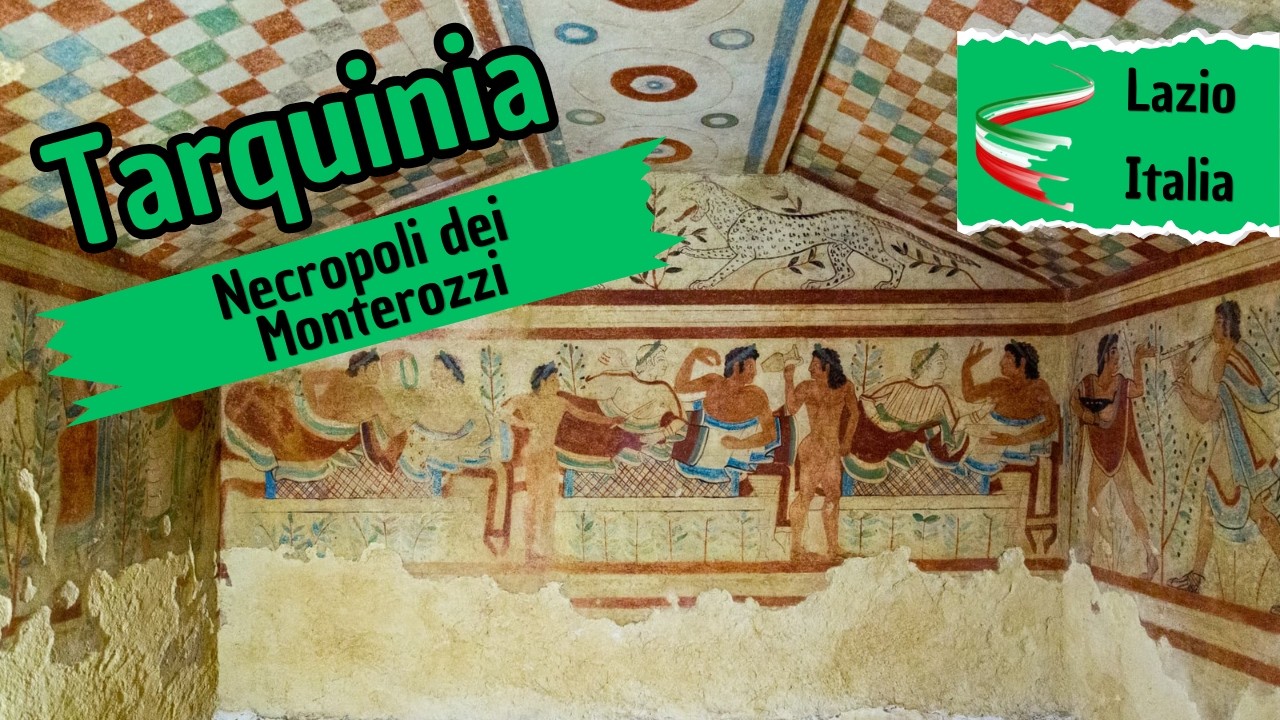 Tarquinia 🏺 | Necropoli etrusca, arte e storia nella Tuscia Viterbese 🇮🇹