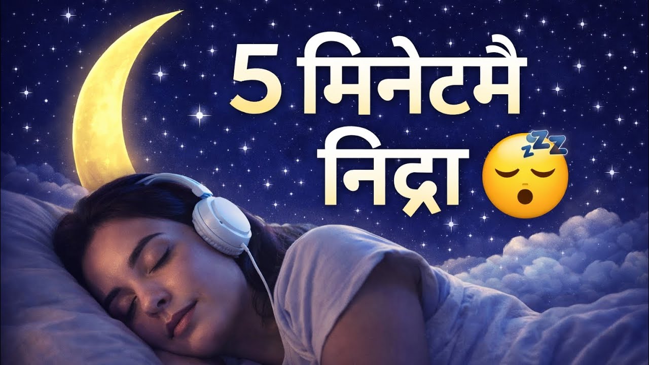 यो आवाज सुन्नुहोस्, ५ मिनेटमै निद्रा लाग्छ | Nepali Sleep Audio | Nindra lagne upaya
