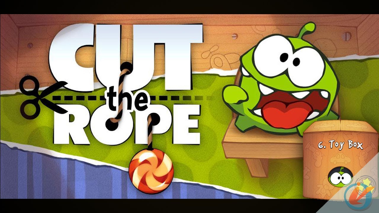 Cut the rope Toy box walkthrough