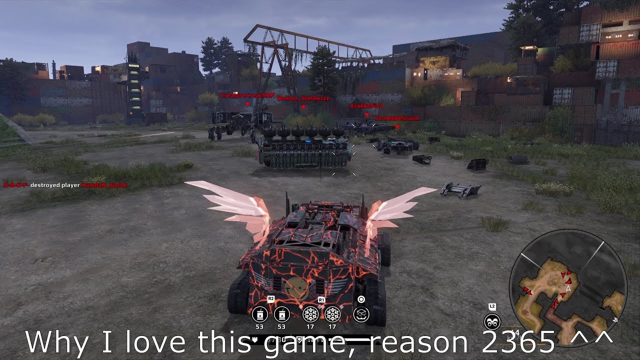 Even more Funny Crossout Stuff (Part 7) - Gameplay PS4 PS5