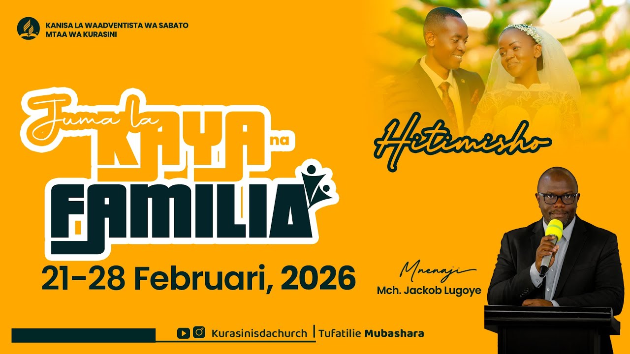 🔴  SABATO MCHANA|| KURASINI SDA ||UIMBAJI