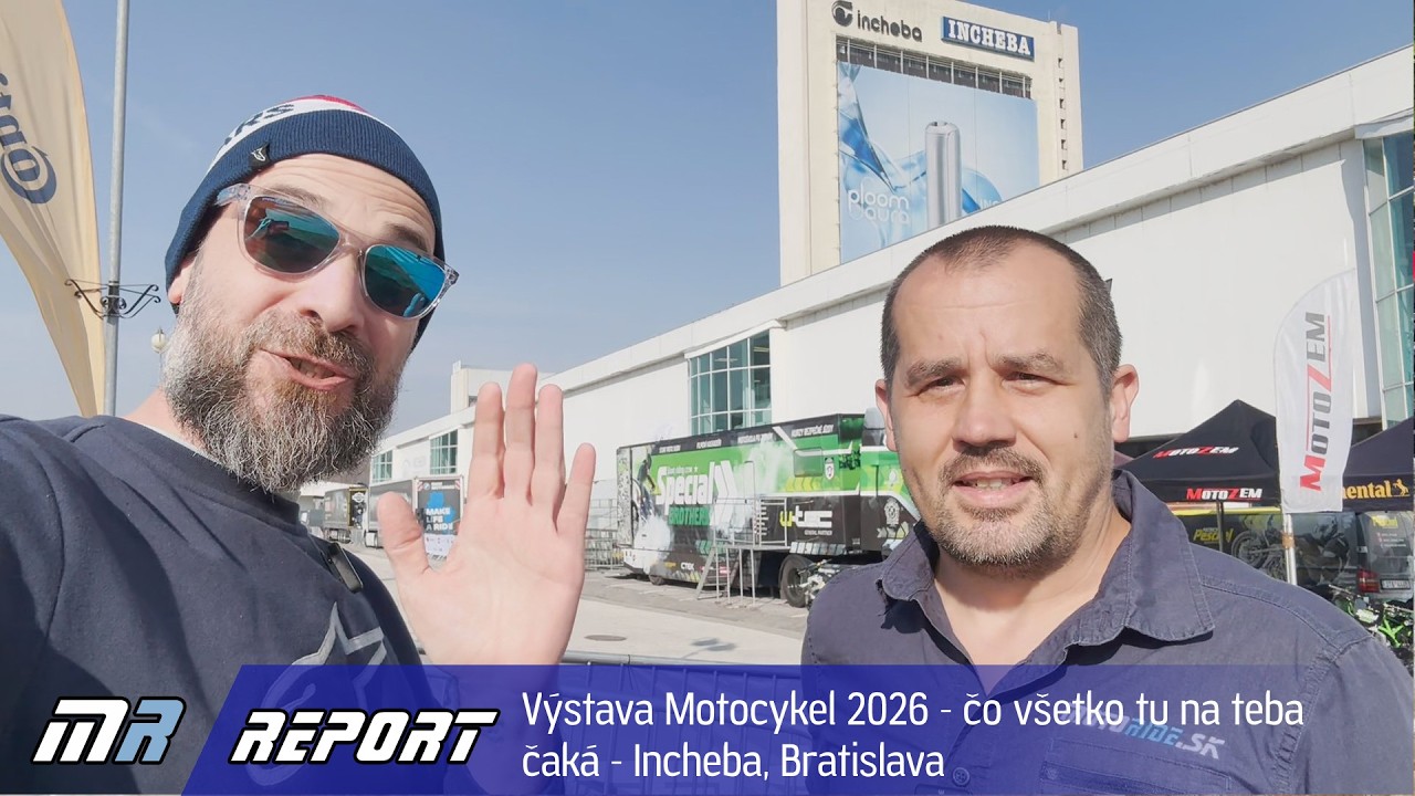 Výstava Motocykel 2026 - čo všetko tu môžeš vidieť Incheba, Bratislava - motoride.sk