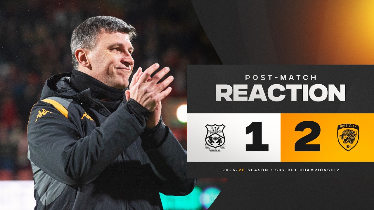 Wrexham 1-2 Hull City | Sergej Jakirović's Post-Match Reaction | Sky Bet Championship