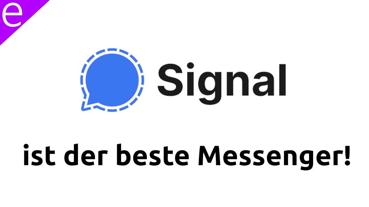 Kann ich dich vom SIGNAL MESSENGER überzeugen?