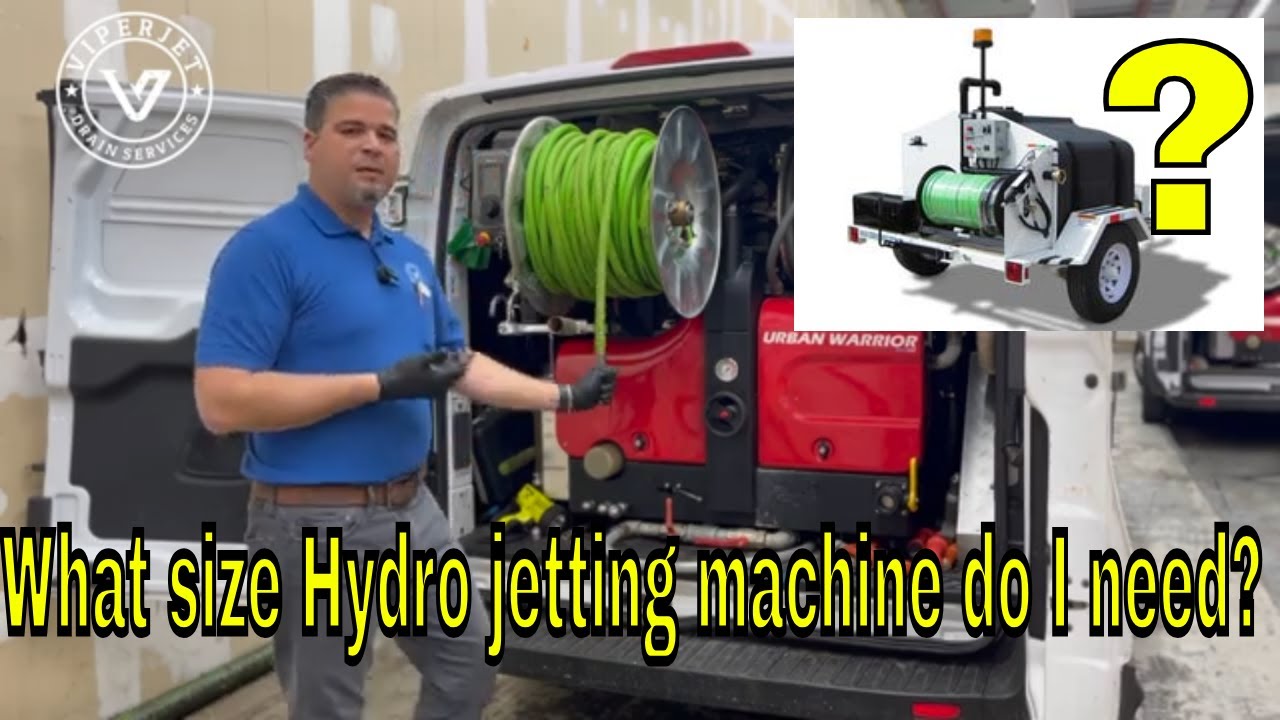 Choosing The Perfect Hydro Jetter For Your Residential Or Commercial Needs - Find Your Ideal Size!
