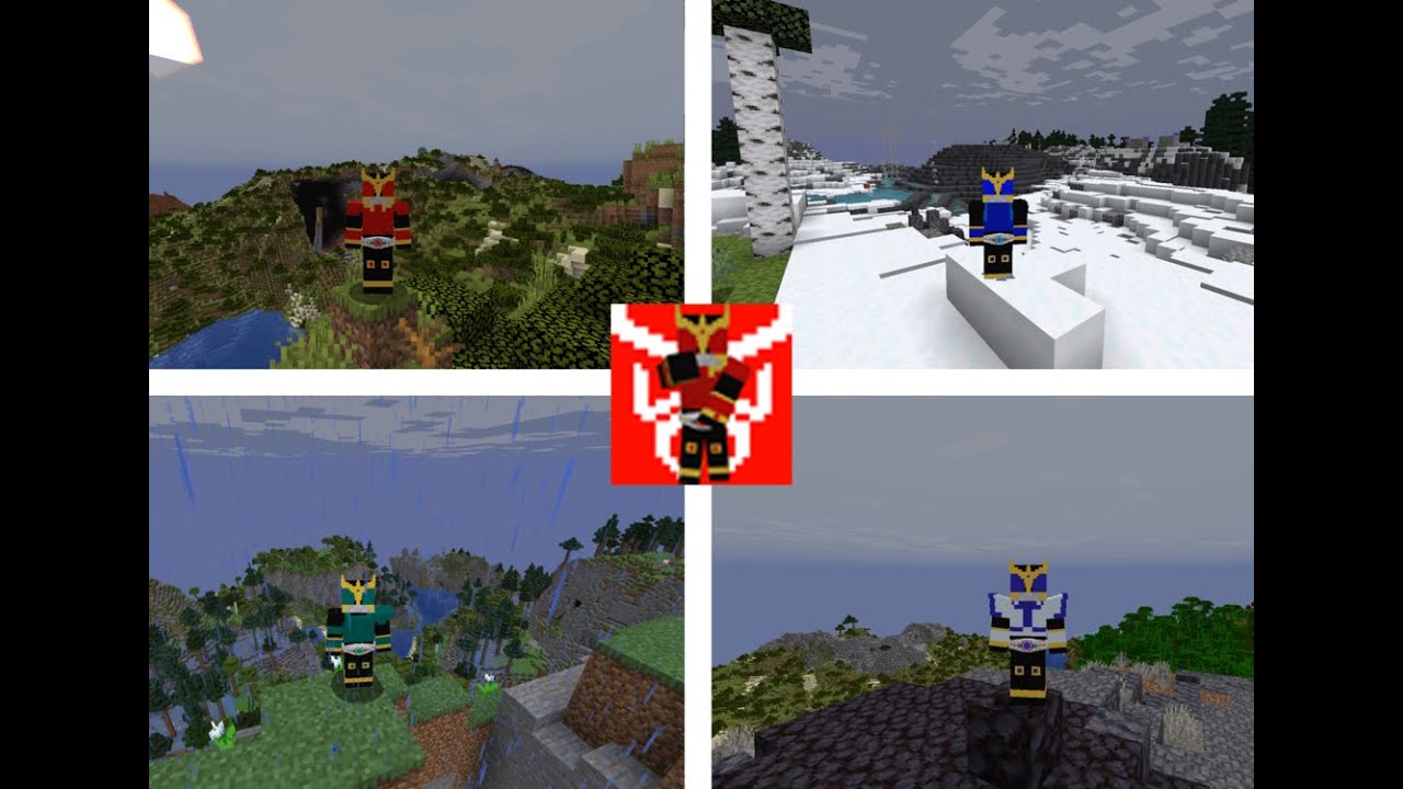 Kamen Rider Kuuga mod showcase | Minecraft mod 1.20.1