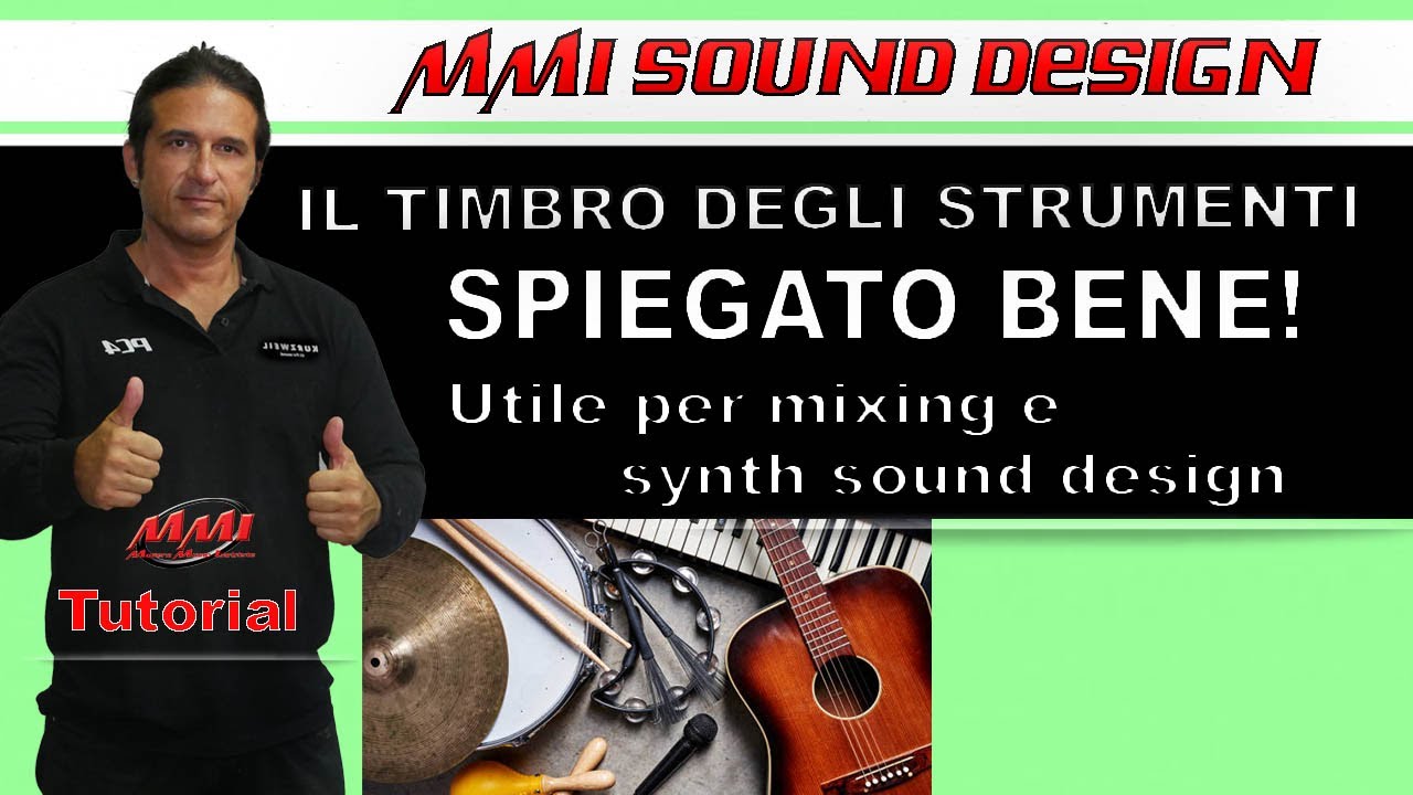 IL TIMBRO DEGLI STRUMENTI MUSICALI - Spiegato bene! 😀