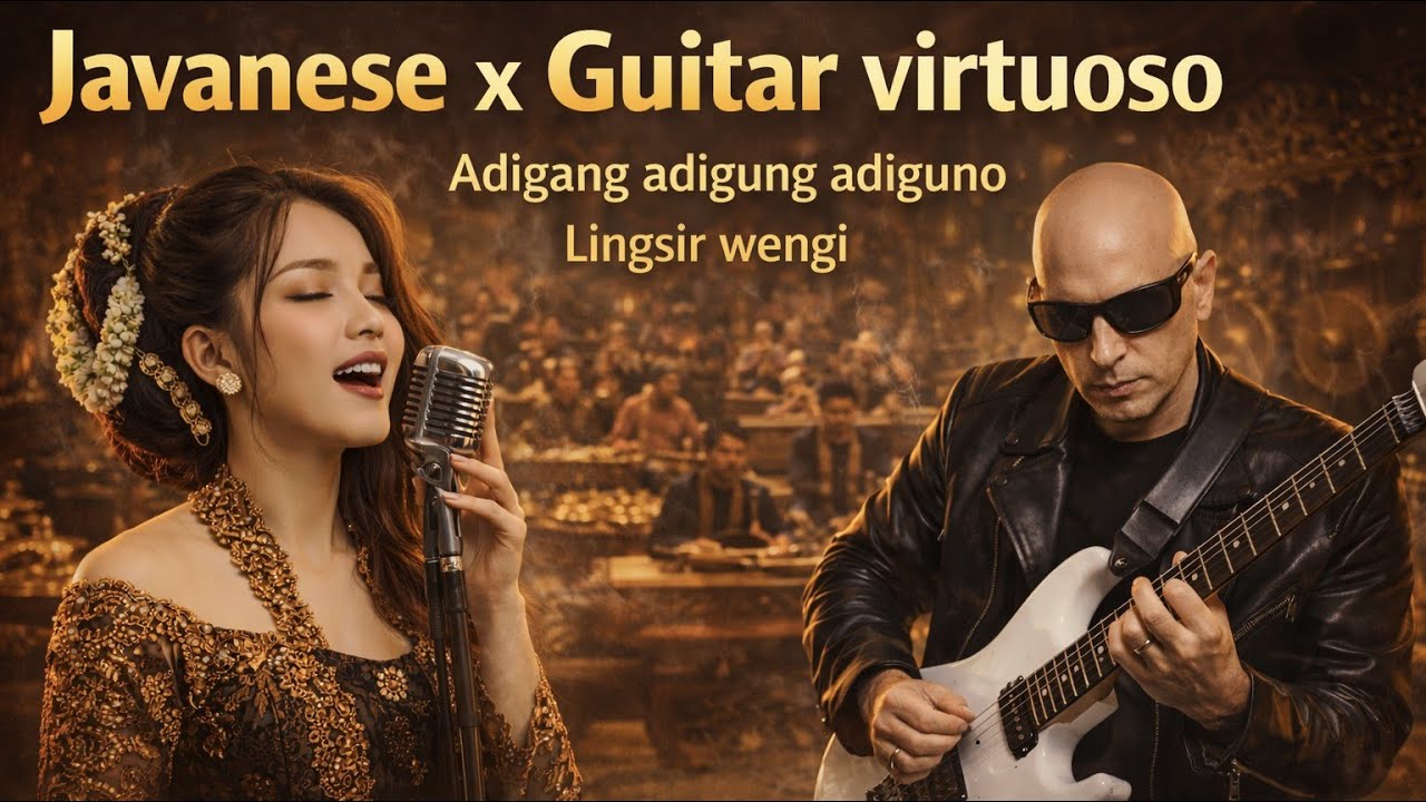 Javanese Instrumental Guitar | Nuansa Jawa Modern feat Guitar Virtuoso ala Joe Satriani | Etnik Jawa