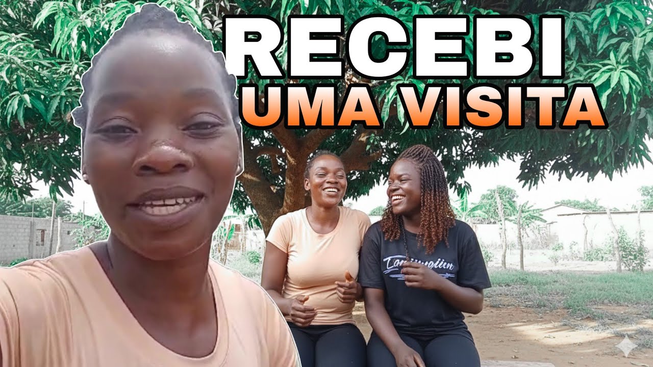 Hoje Recebi Visita Da Minha  Amiga Wilma