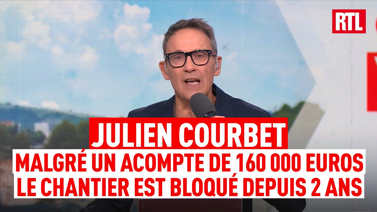 Julien Courbet : il est obligé de vivre avec sa famille dans le sous-sol de leur maison