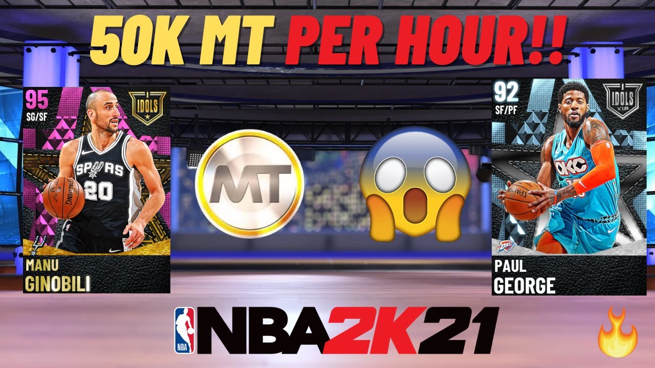 HOW TO MAKE 50K MT PER HOUR BY SNIPING IN NBA 2K21 MYTEAM