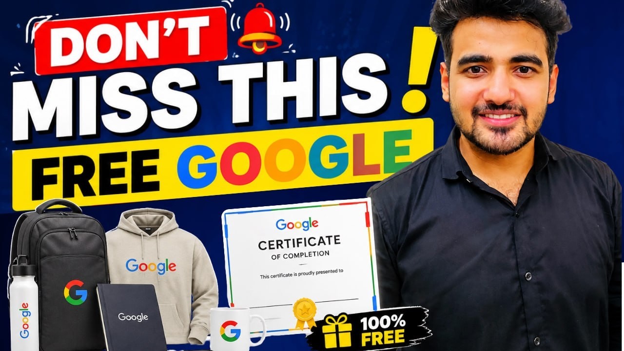 Google is Giving Away FREE Swags & Certificates &ndash; Here's How to Get Them | Build with AI