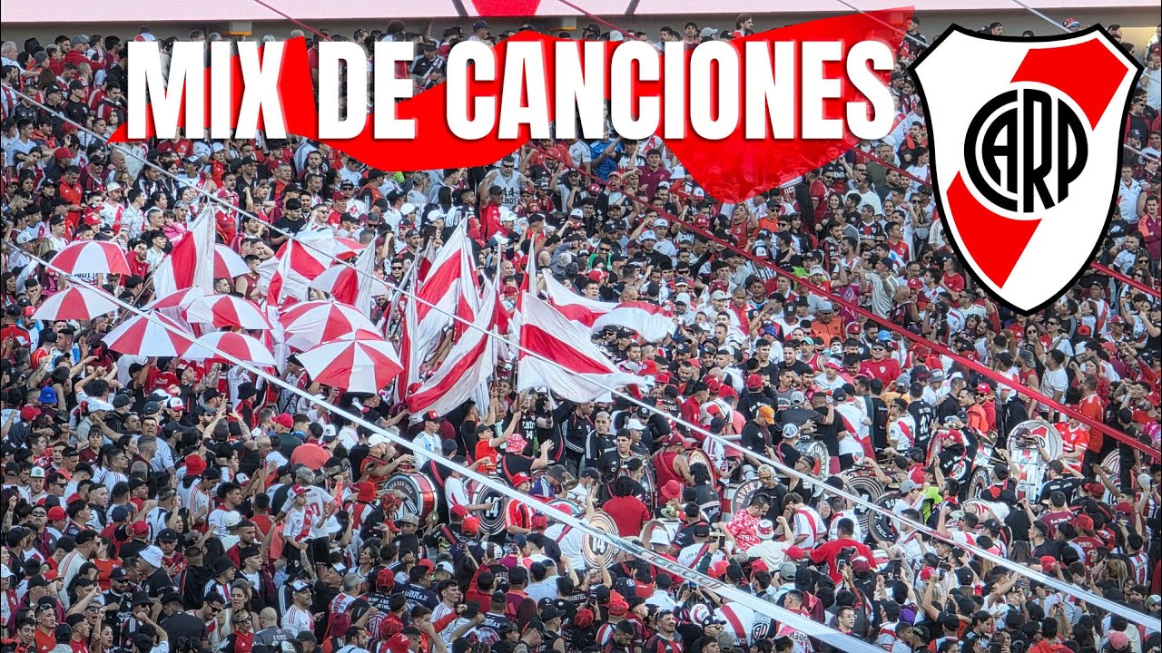 ➡️MIX DE CANCIONES de RIVER vs Riestra