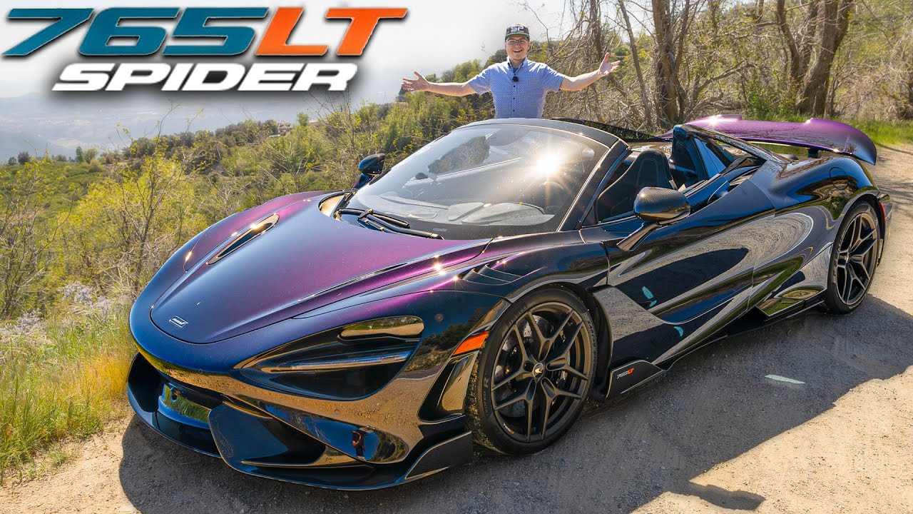 McLaren 765LT Spider 2022 года: первый тест-драйв и взгляд от первого лица! Лучший суперкар в ист...