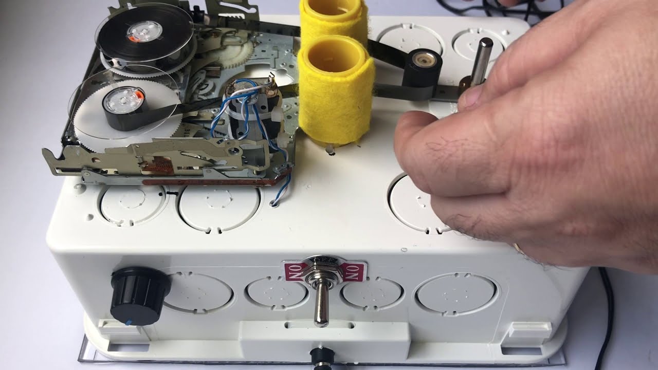 8mm tape cleaning machine Handycam Sony - @vhsdvdmanaus