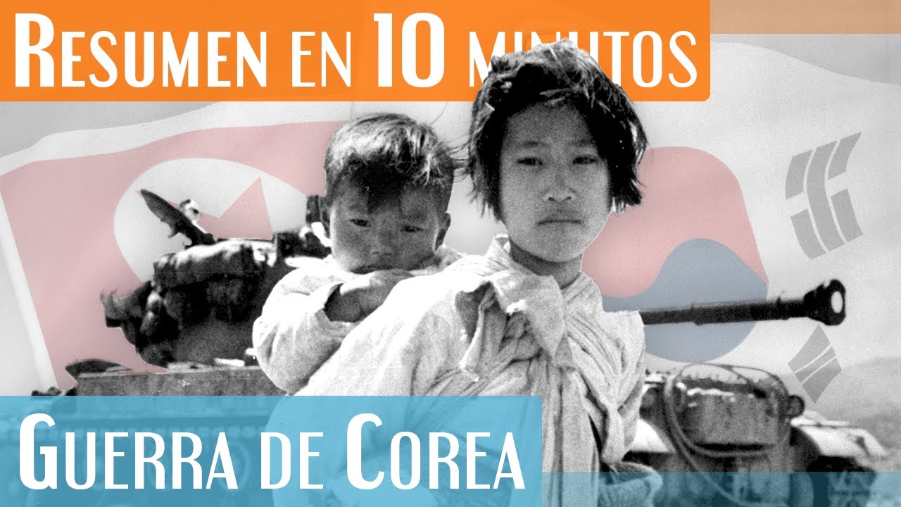 La Guerra de Corea en 10 minutos! | Norte vs Sur