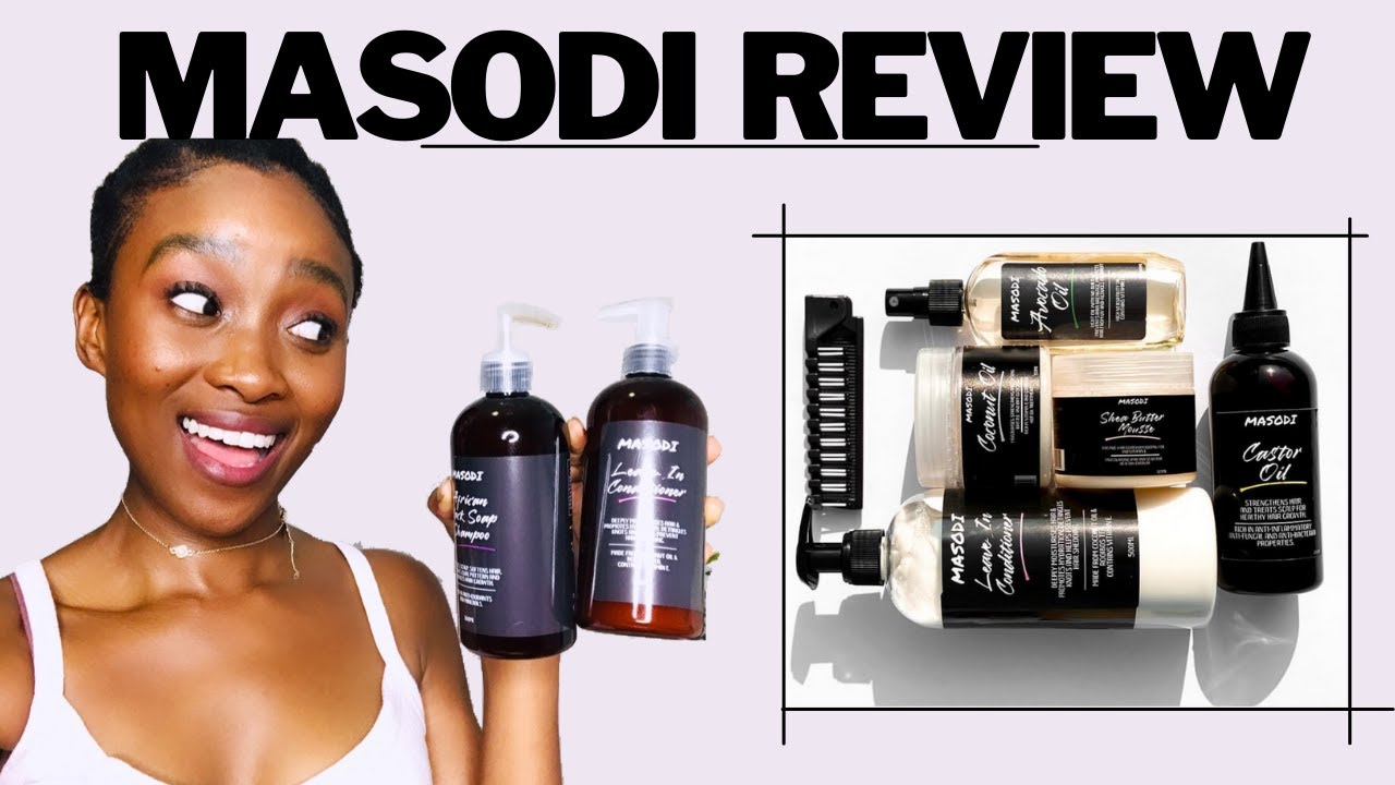 MASODI REVIEW| Supporting Female Black Owned Brands 😊| 4c Wash Day Routine| Low Porosity