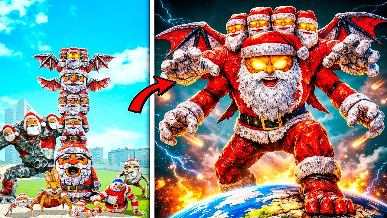 ГУГУ ГАГА СТАЛ БОГОМ В ГАРРИС МОД! ЭВОЛЮЦИЯ ГУГУ ГАГА ПРИЗВАЛИ БОГА GOO GOO GAGA Garry`s Mod