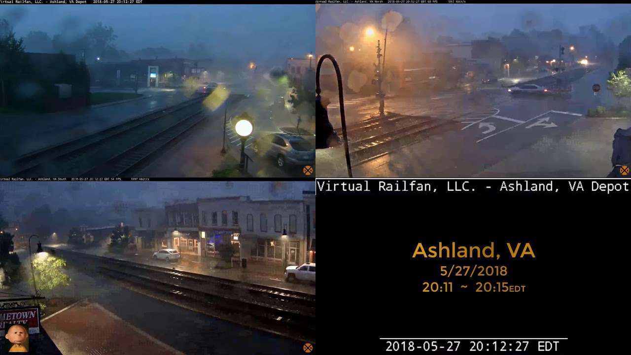 Wicked Storm in Ashland, VA 5/27/2018
