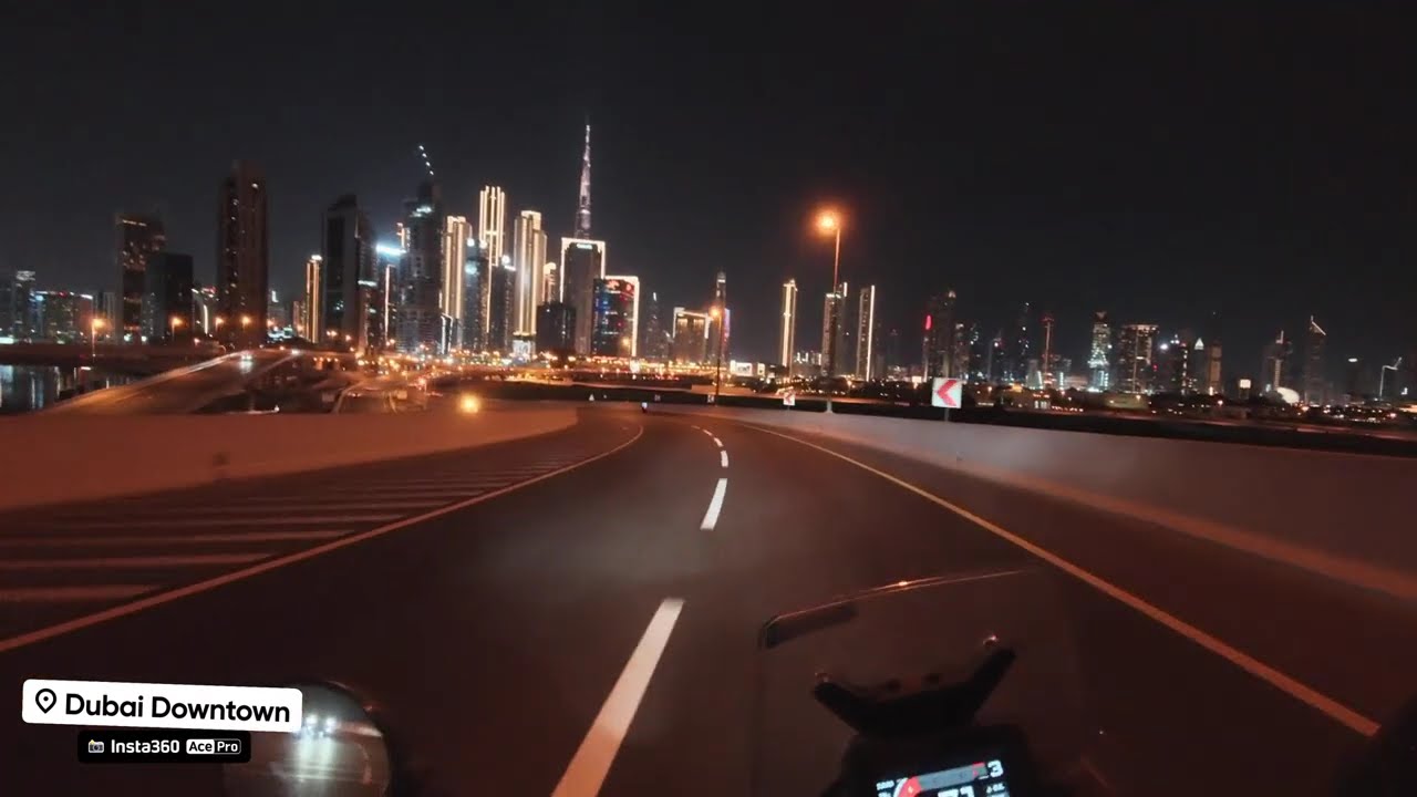 Dubai Downtown 8k - On Bike Vol 24