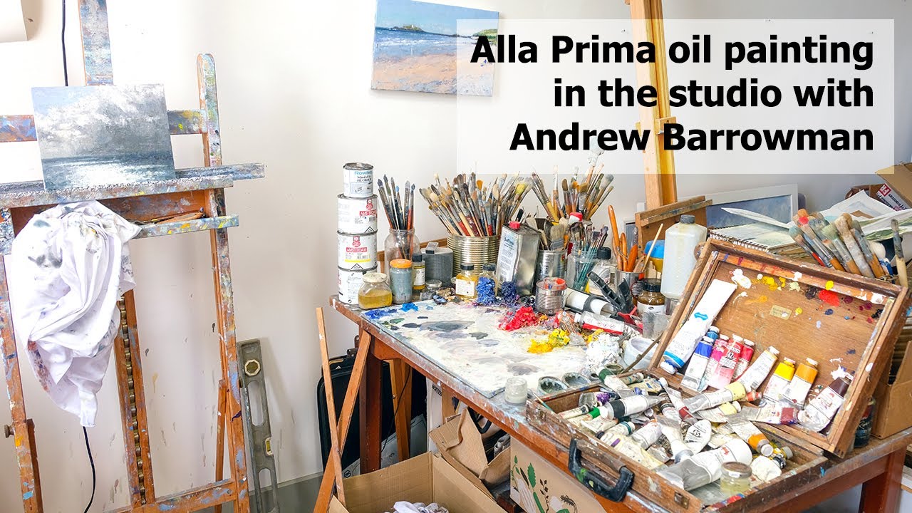 Alla Prima oil painting time lapse video by Andrew Barrowman