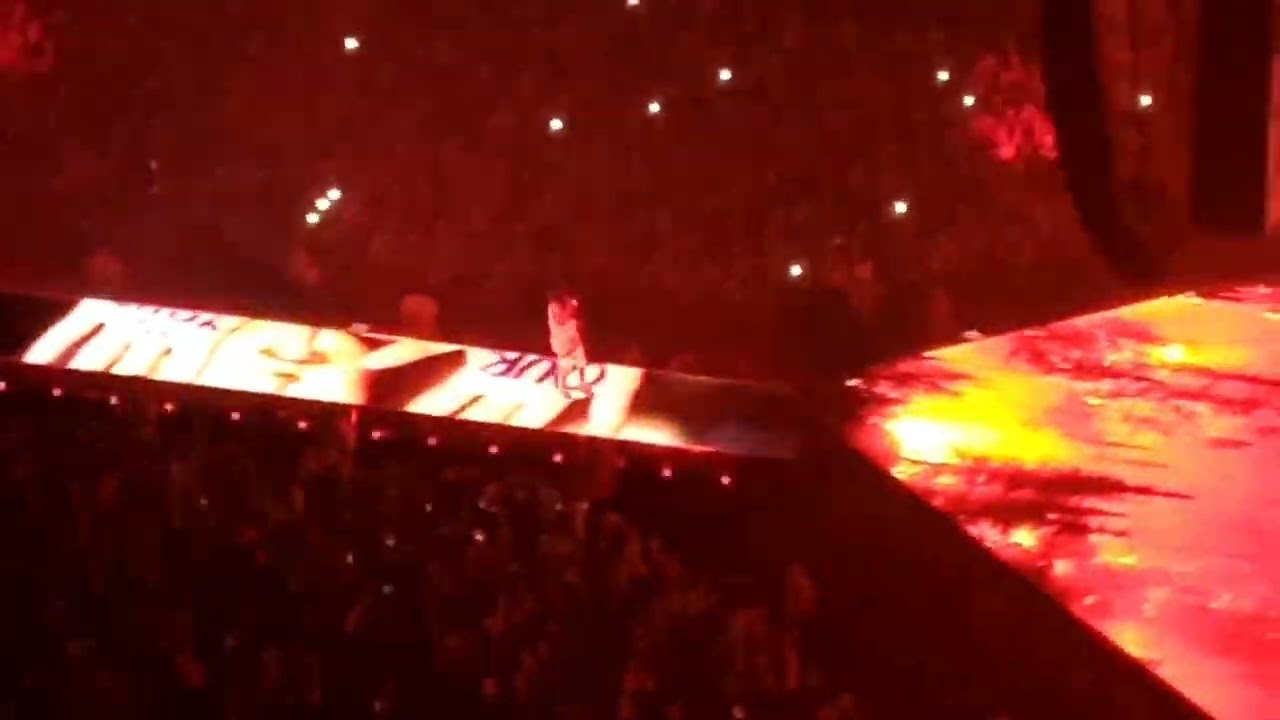 Billie Eilish concert O2 arena, London (far left view)