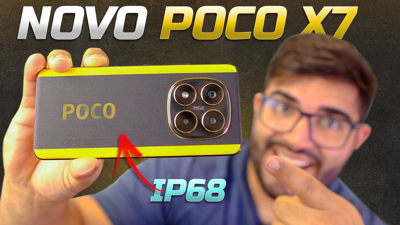 CHEGOU! Novo Xiaomi Poco X7 está INCRÍVEL e vai BOMBAR em 2025!