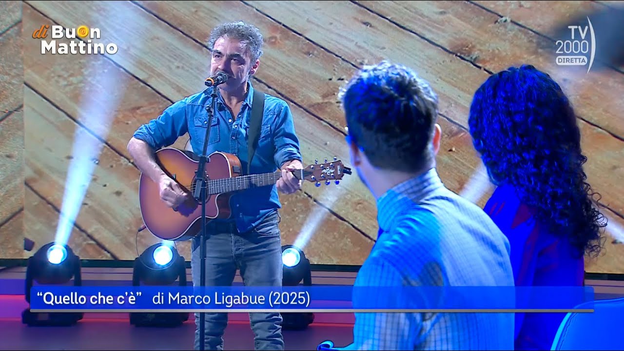 Di Buon Mattino (Tv2000) - Marco Ligabue presenta 