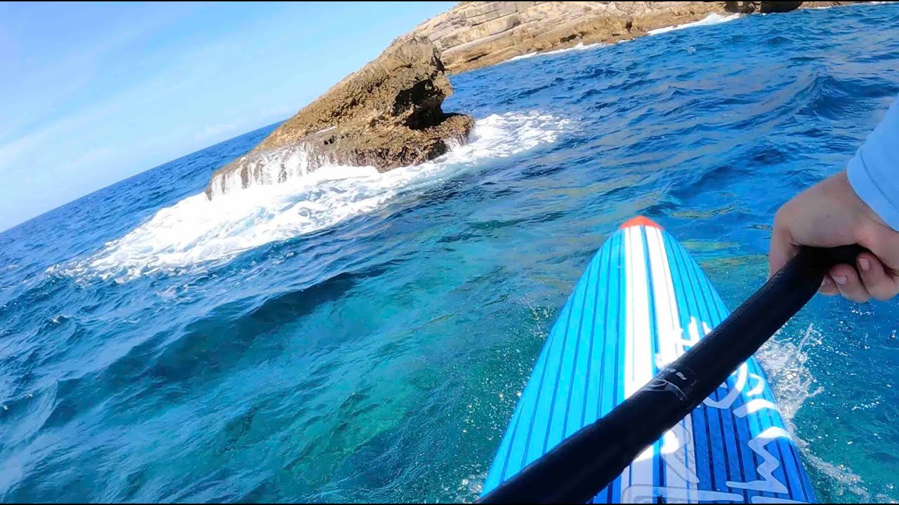 St Barth : Descente en paddle oct 2023