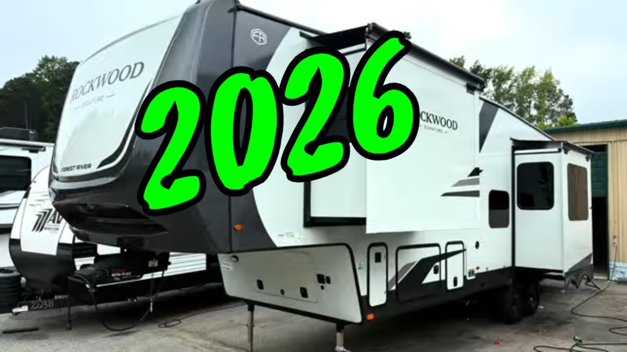 NEW 2026 ROCKWOOD SIGNATURE 371RK 5th WHEEL Dodd RV W/D PREP UPDATED FLOORPLAN WALKTHROUGH
