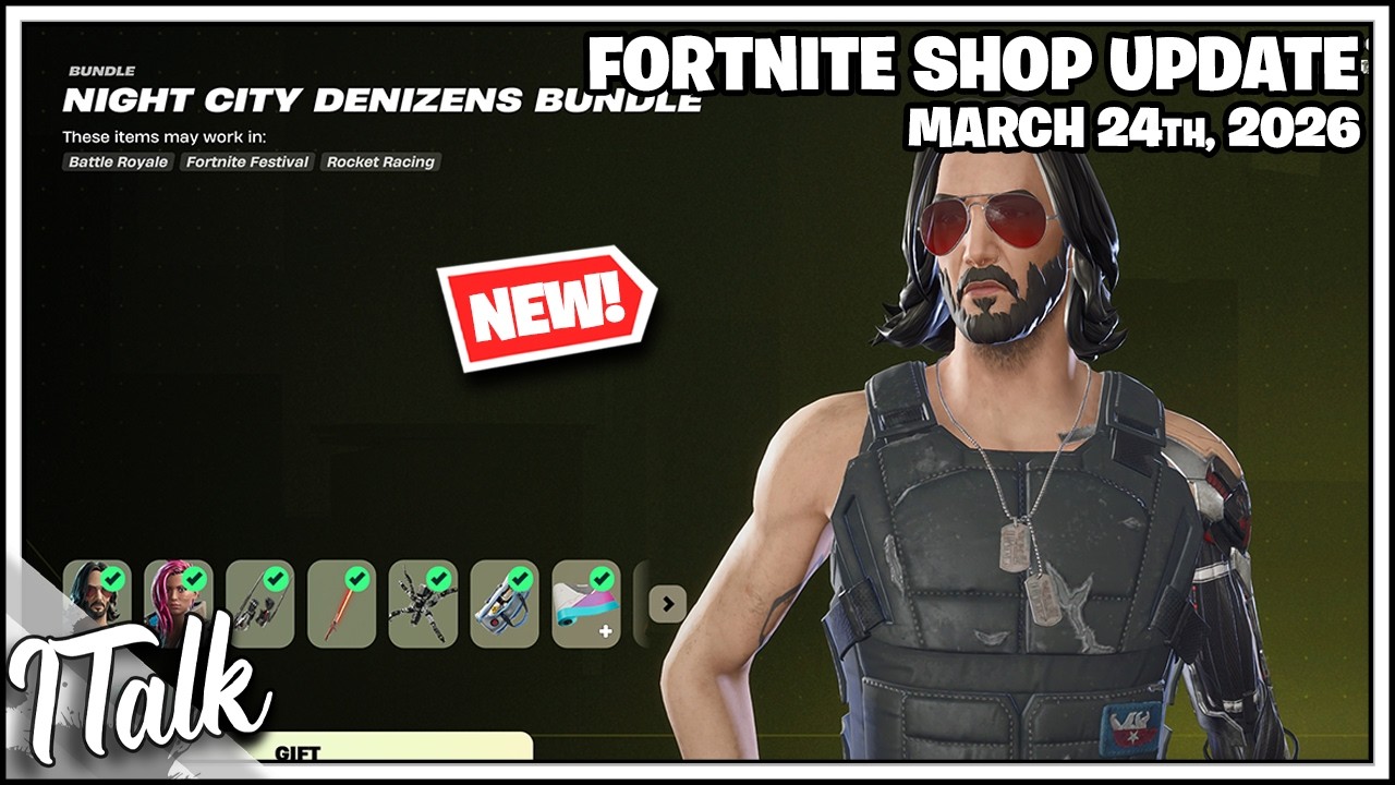 В магазине Fortnite СЕГОДНЯ ДОЛЖЕН БЫЛ ПОЯВИТЬСЯ НОВЫЙ СКИН! [24 марта 2026 г.] (Fortnite, Глава 7)
