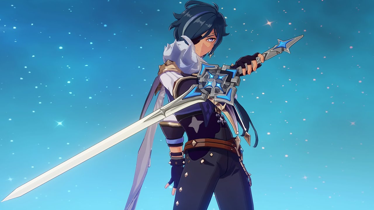 LV20 SWORD OF DESCENSION KAEYA DESTROYS INAZUMA Genshin Impact