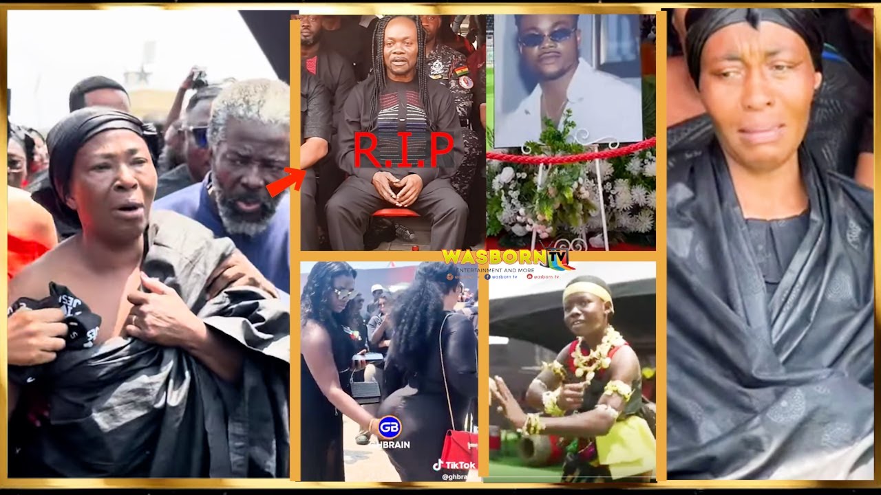 🔥1st Wife AkosuaSerwaa & OdoBroni Cr!ɛs B!tterly at Lαtɛ HusB DaddyLumba OneWeek Fʊnɛral Observation