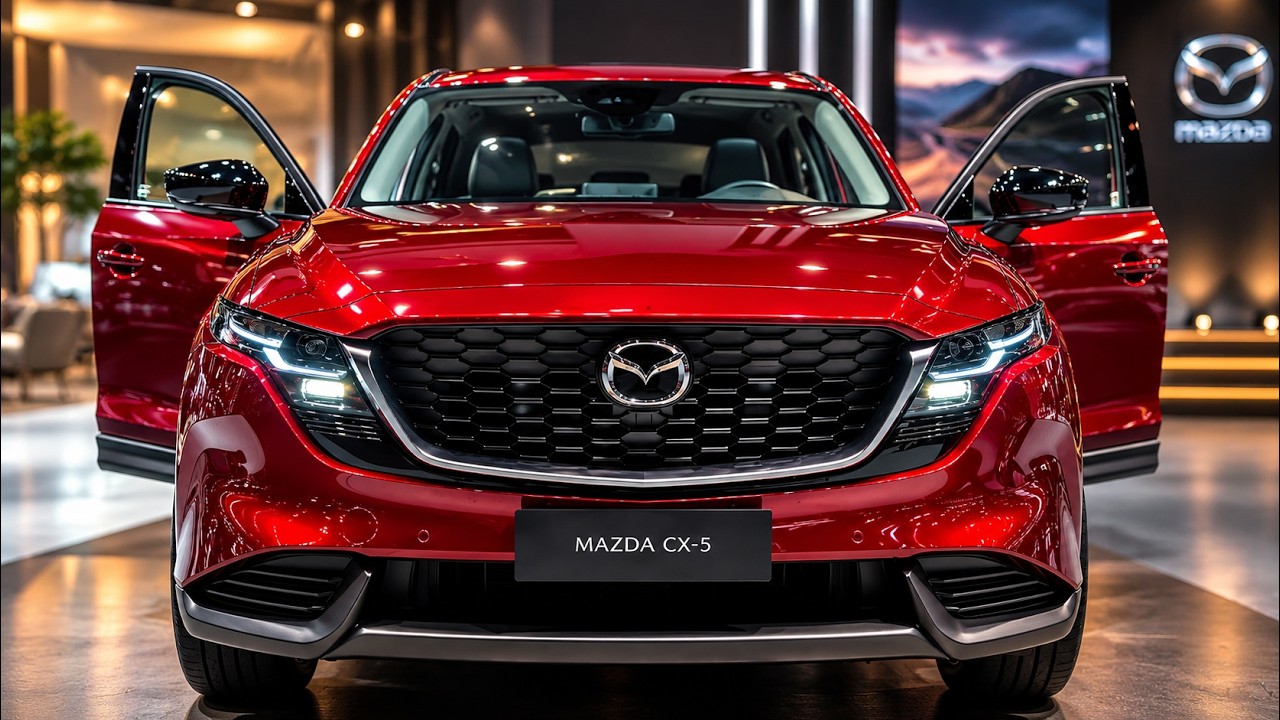 All New 2026 Mazda CX-5 Sport (Soul Red Crystal) - The ULTIMATE Compact SUV!