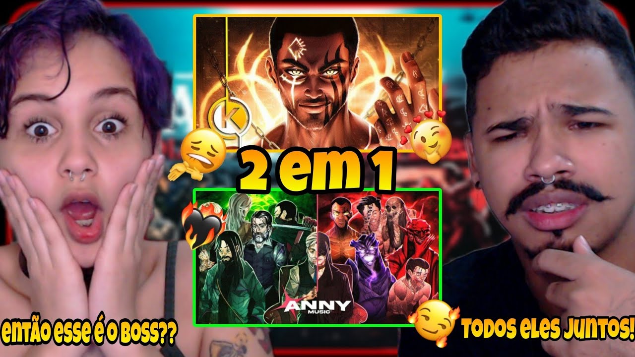 REACT 2 EM 1 Kian | Desconjuração | Okabe | Ordem e Caos | Anny (Ordem Paranormal)