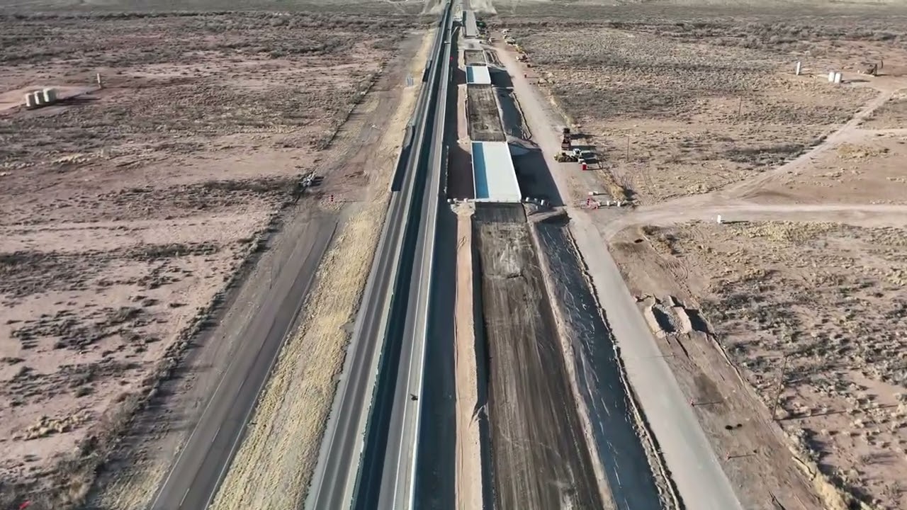 IH 20 Pecos Drone Video 020326