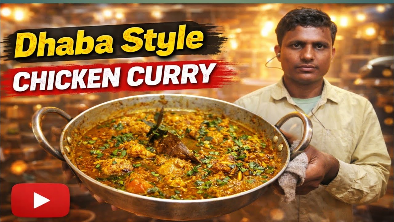 Dhaba Style Chicken Curry 🔥 | Aisa Taste Kahin Nahi Milega 😋