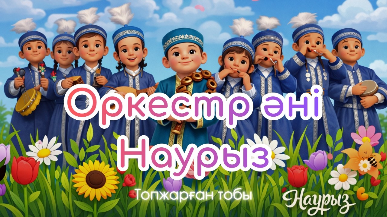 Оркестр әні (сөзі). Наурыз. Топжарған тобы.