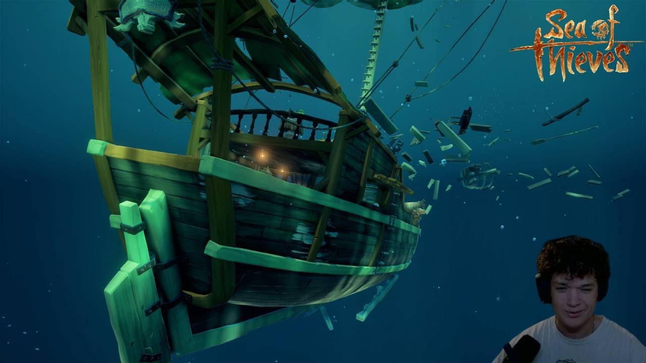 Raiding a Fortress and Playing PvP (Sea of Thieves)