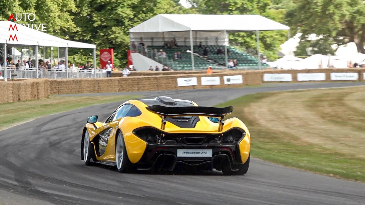 MCLAREN P1 FULL THROTTLE AT GOODWOOD FOS!